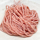 Glasperlen 2mm - Lachs