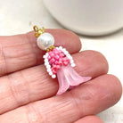 Anhänger Mädchen aus Glasperlen
