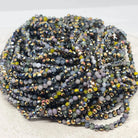 Glasperlen 4mm, Glasschliffperlen Multicolor