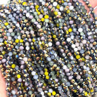 Glasperlen 4mm, Glasschliffperlen Multicolor