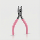 Flachzange für die Schmuckherstellung aus robustem Kohlenstoffstahl.