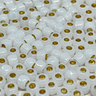 TOHO Perlen Rocaille 6/0 4mm 10 Gramm Milky White
