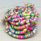 Heishi Perlen Polymer Clay Perlen Bunt