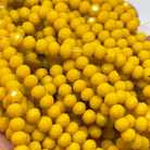 Kristallperlen 6mm  Gelb