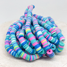 Heishi Perlen Polymer Clay Perlen Bunt