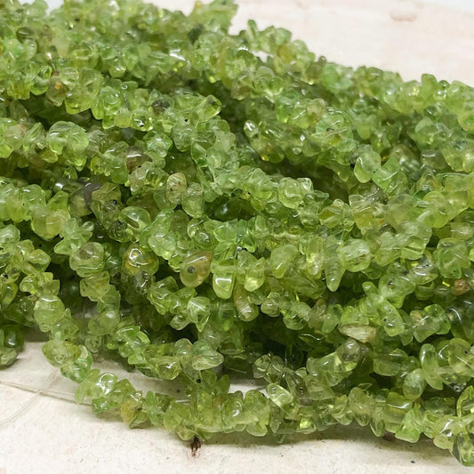 Peridot Edelstein Perlen Splitter 4mm - 6 mm, Peridot Chips, Nuggets Peridot