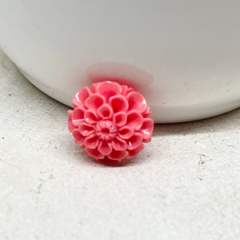 10 St. Resin Blümchen, Blumen Perlen Bunt gemischt