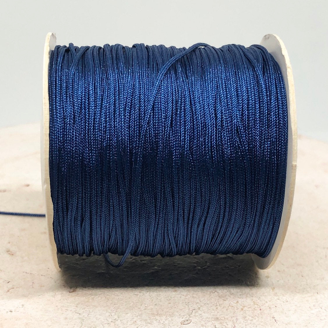 Macraméband 10m 0,8mm Blau