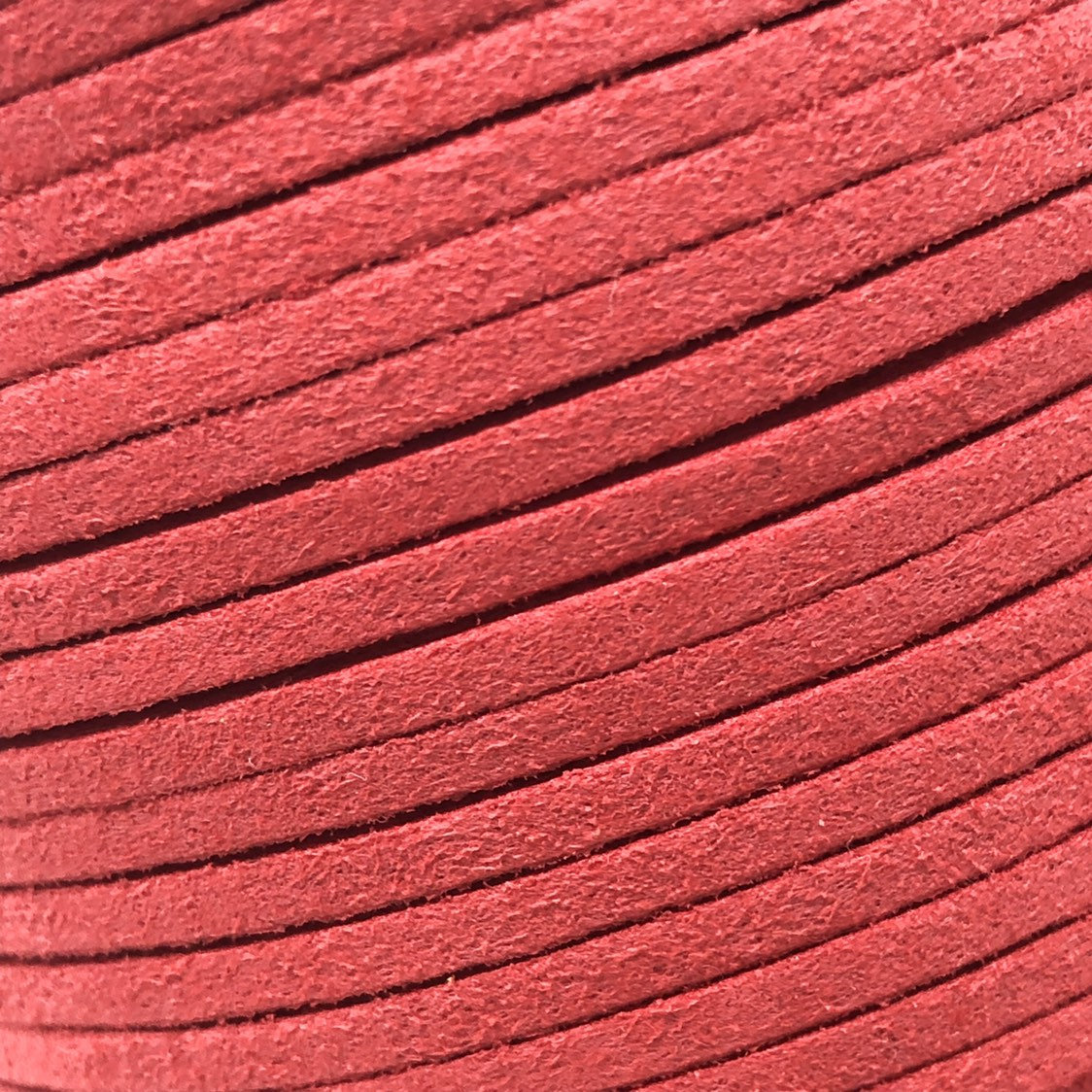 Veloursband 3mm 5m, Schmuckband Farbe light Corale