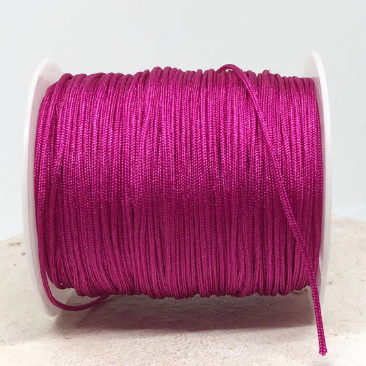 Macraméband 10m 1,5mm Fuchsia Pink
