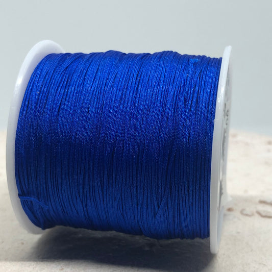 Macraméband 10m 0,5mm Preußisch Blau