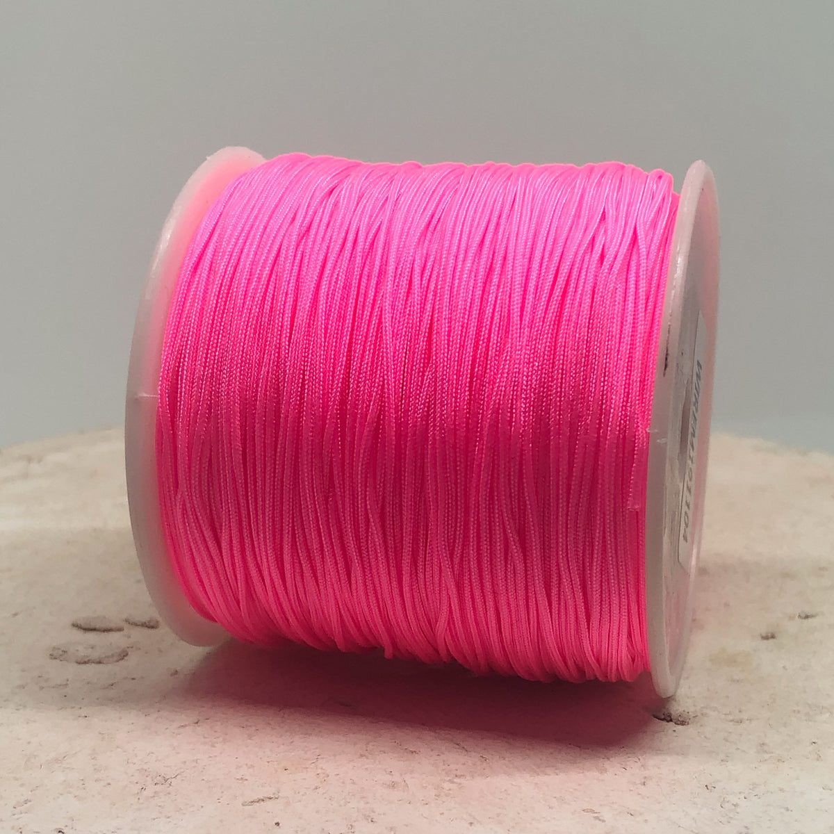 Macrameeband 10m 0,8mm Neon Rosa