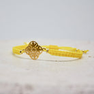 Drei Armbänder Gelb Gold