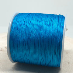 Macraméband 10m 0,8mm Farbe - Türkis Blau