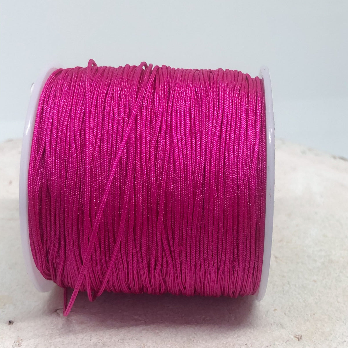 Macrameeband 10m 0,8mm Magenta Pink