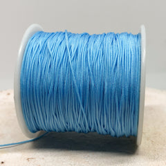 Macraméband 10m 0,8mm Hellblau