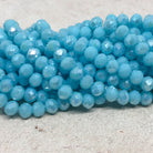 Kristallperlen 6mm Hellblau