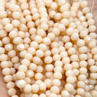 Kristallperlen 6mm Opak Beige