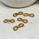 Unendlichkeitzeichen Verbinderv 5 St., DQ Metall, Infinity Conector